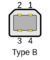 USB Type-B receptacle.svg
